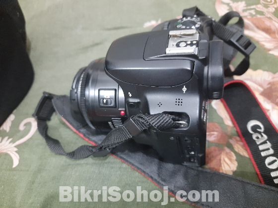 Canon 100D Camera with Prime Lense